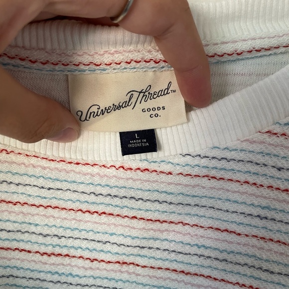 COLORFUL STRIPE SWEATER - Picture 4 of 6